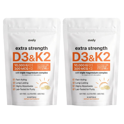 D3 + K2 Extra Strength