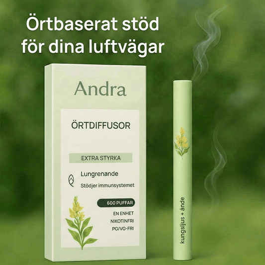 Andra™ | Hälsosamt och nikotinfritt alternativ till rökning