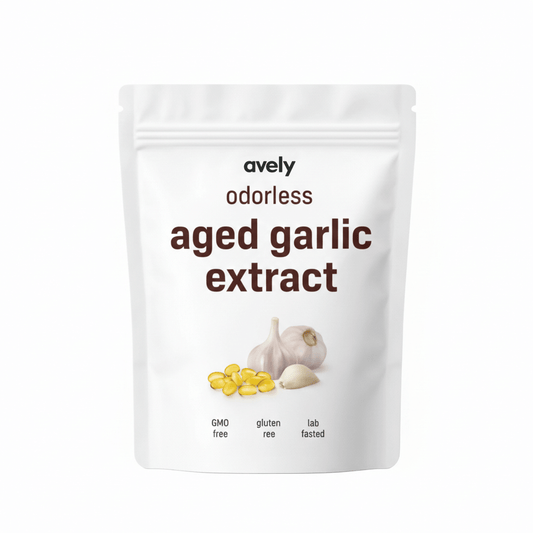 Allium+ – Vitlöksextrakt, Stärk ditt hjärta med 7500 mg luktfri lagrad vitlök