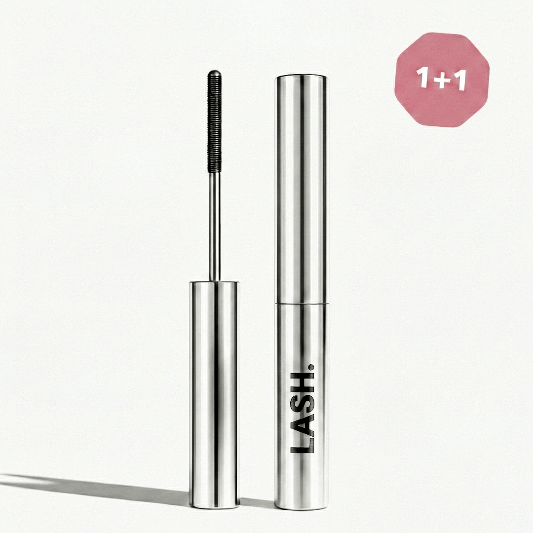 LASH. | Naturlig, förlängande och närande mascara (1+1 GRATIS)